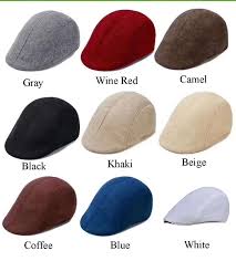 Fashion Men S Linen Gatsby Berets British Western Style Newsboy Golf Flat Ivy Hat Driving Flat Cap Wish