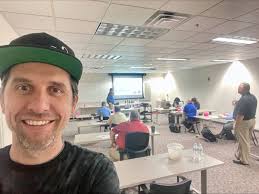 Just your typical Friday at a General Sales Meeting. I'm in the back  smiling because we now have 6 full-time salespeople at AVA Wine + Spirits,  something we have never had during