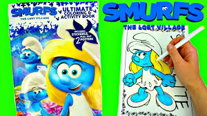 Smurfs_03 the smurfs coloring pages. Smurfs The Lost Village Ultimate Coloring And Activity Book Youtube