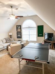Bonus Room Reveal In 2020 Bonus Room Design Family Room Attic Game Room