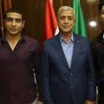 محافظ المنوفية يكرم الفائز بالمركز