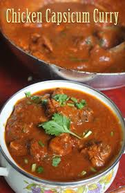 Capsicum Chicken Curry Recipe Chicken With Bell Pepper Masala Recipe Yummy Tummy Curry Recipes Curry Chicken Recipes Capsicum Recipes