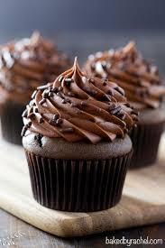 Moist Chocolate Cupcakes With Chocolate Cream Cheese Frosting Recipe From Bakedbyrachel Cupcake Recipes Chocolate Homemade Chocolate Cupcakes Cupcake Recipes
