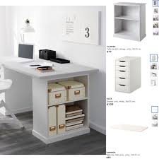 Make Up Desk Ikea Alex Linmon And Klimmpen Buro Zimmer Ikea Schreibtisch Weiss Tisch Weiss