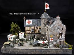 French village diorama ww2 1:200, building parts, scalable, printed in pla. World War Ii Diorama