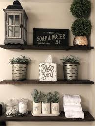 Perfect Bathroom Shelf Storage Ideas For Your Inspiration Bathroom Decor Bathroom Shelf Bathroom Shel Diy Bathroom Decor Restroom Decor Small Bathroom Decor