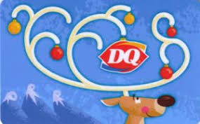 The timcard ® makes a great gift. Gift Card Christmas Reindeer Dairyqueen Canada Christmas Col Ca Dq Fd37351