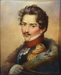 Jean-Baptiste Isabey-School "Prince Sergei Grigorievich Volkonsky",  miniature