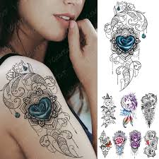 Check spelling or type a new query. Waterproof Temporary Tattoo Sticker Lace Heart Flower Unicorn Flash Tattoos Rose Butterfly Body Art Arm Fake Sleeve Tatoo Women Temporary Tattoos Aliexpress