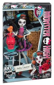Monster High Monster Scaritage Skelita Calaveras Doll And Fashion Set Amazon Com Monster High Art Class Skelita Calaveras Doll Toys Games Monster High Art Monster High Doll Accessories Skelita Calaveras