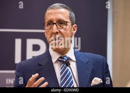 Le nouvel ambassadeur du Royaume du Maroc, Omar Zniber, est vu au château  de Bellevue à Berlin, Allemagne, 16 janvier 2012. Trois ambassadeurs  recevront leurs lettres d'accréditation par le Président allemand Wulff