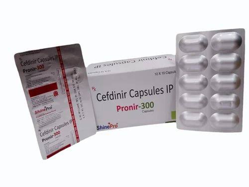 Pronir -300 (Cefdinir Capsule ), 300 mg at ₹ 385/strip in Nagpur | ID: 2854398781655
