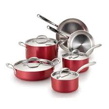 The exterior coating of copper layer on lagostina cookware sets tend to oxidize with the progress of time. Lagostina Rossella Stainless Steel 10 Piece Cookware Set In 2021 Lagostina Cookware Set Cookware