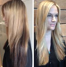 A reverse ombre is basically an ombre that's literally turned upside down. Life After Reverse Ombre Meche Salon Los Angeles