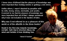 Fictional works of nawal el saadawi, an egyptian feminist. Nawal El Saadawi Knowledge Words Me Quotes