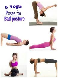 Yoga Poses For Bad Posture Yoga Poses For Beginners Yoga Benefits Yoga Poses