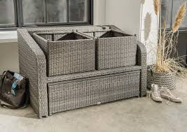 Destiny Lounge Jersey Grau Gartenmobelset Loungeset Balkonset Lounge Mobel Polyrattan Lounge Set Lounge