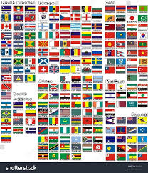 Flags of the world | flags and countries name by alphabetical order | country and flag of the world. The National Flags Of All Countries Of The World Royalty Free Stock Vector 9166825 Avopix Com