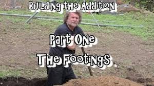 Engineer speced four #5 dowels for the added 2'x2' footing (pad). Room Addition Series Part One The Footings Youtube