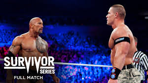 When he was in college, he played football. Full Match John Cena The Rock Vs The Miz R Truth Survivor Series 2011 Youtube