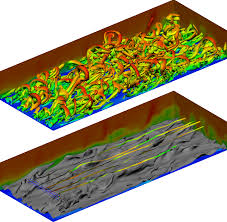 Advanced flow visualization by λ 2 vortices (colored with velocity... |  Download Scientific Diagram