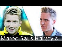 The most famous reus haircut is the slicked back short spiky haircut. Soccer Player Haircut Marco Reus Hair Inspired Bleaching Highlights Hair Styling Youtube