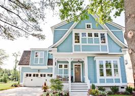 Curb appeal exterior details paint color color scheme siding james hardie deep ocean vertical siding exterior trim james hardie artic white beautiful house plans beautiful homes exterior color palette house elevation parade of homes coastal farmhouse house windows california. Beautiful Coastal Blue Exteriors The Happy Housie