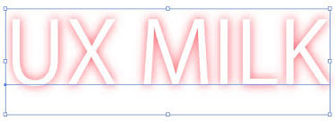 イラストレーターで文字に影を付ける方法 Ux Milk