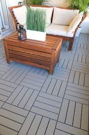 Runnen Decking Outdoor Gray 9 Sq Feet Ikea Patio Tiles Patio Flooring Outdoor Flooring