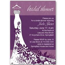 Bridal Shower Invitations Purple Floral Wedding Dress Bridal Sho Bridal Shower Invitations Diy Bridal Shower Invitations Floral Bridal Shower Invitations