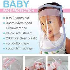 They complement, rather than replace, equipment like n95 respirators. Baby And Kids Face Shield Protection White Pink And Blue Colors Available Shopee Philippines