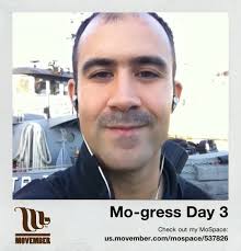 Movember Moustache Photo Diary 2010: Day 3