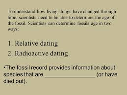 How do scientists accurately date. The Fossil Record Ppt Video Online Download