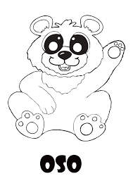 Dibujo De Oso Para Colorear Dibujos De Osos Leon Para Colorear Animalitos Para Colorear