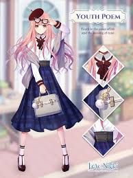Youth Poem Nikki Love Anime Dress Anime Outfits