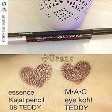 Pin By Catherine Beach On Desejos Makeup Dupes Eyeliner Dupes Mac Teddy Eyeliner
