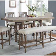 Tall bar table breakfast kitchen dining room vintage industrial furniture round. Oreilly Counter Height Dining Table In 2021 Tall Dining Table Tall Kitchen Table Tall Dining Room Table