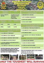 If you are a utarian, welcome to join us at recruitment drive that held in first or second week. Pengambilan Askar Wataniah 2019 2020 Lahad Datu Info Facebook