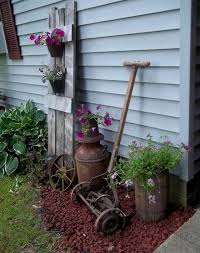 Select a wooden outdoor dining set or established a bar off to the side made of antiqued wood, to develop that rustic look. 30 Simple And Rustic Diy Ideas For Your Backyard And Garden Gardenholic