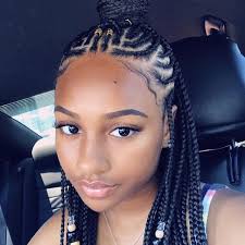 Big Box Braids Hairstyles For Black Women Jumbo Box Braids Tutorial East Diy To Save Your Money African Braids Hairstyles Cornrow Hairstyles Hair Styles