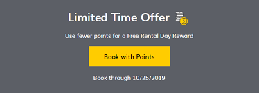 hertz promotion 20 discount on points redemptions miles