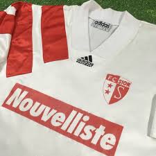 $55.00 + $12.00 shipping + $12.00 shipping + $12.00 shipping. Sion Home Football Shirt 1994 1995 Sponsored By Nouvelliste