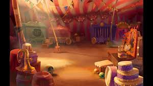 Balloon Circus On Behance Circus Background Anime Scenery Wallpaper Anime Circus