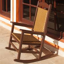 Poly Wood Presidential Woven Rocking Chairs Plastic Rocking Chair Rocking Chair Outdoor Rocking Chairs