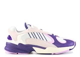 Strong, attack will do double damage; Dragon Ball Z X Yung 1 Frieza Adidas D97048 White Unity Purple Clear Lilac Flight Club