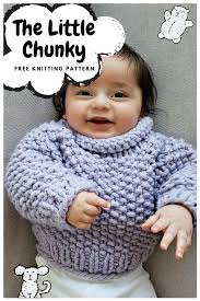 Related searches for bulky yarn free knitting patterns: The Little Chunky Free Knit Baby Sweater Pattern The Snugglery