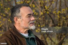 Looking Away Stock Photo