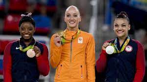 Zoals sanne wevers die in rio 2016 na. Sanne Wevers Pakt Historisch Goud In Balkfinale Famous Sports Gymnastics Olympics 2016