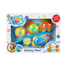 Kırmızı balık oyuncak seti ile balık tut! Balik Tutma Oyun Seti Pembe Toyzz Shop