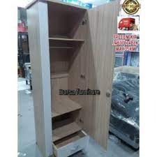Lemari pakaian murah, lemari baju 2 pintu sliding, lemari 3 pintu minimalis, lemari pakaian 4 pintu, kamar set, harga meja tv, rak sepatu, furniture online. Jual Lemari Baju 1 Pintu Murah Harga Terbaru 2021